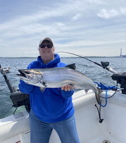 Where big Salmon meet big smiles: Lake Ontario